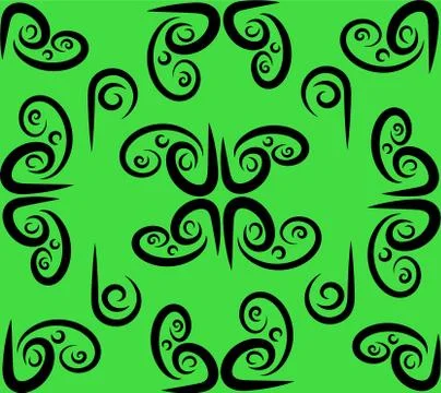 Vector Seamless Pattern With Original Design. EPS10 Stock Illustration