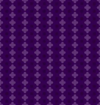 Vector seamless pattern with pluses and circles. Blue crossroads and circles  イラスト素材