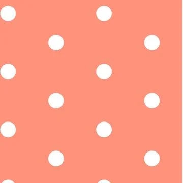 Vector seamless pattern. Polka dot background. Stock Illustration