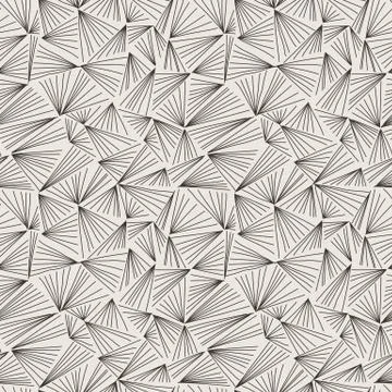 Vector seamless pattern of polygonal lines in a network Illustrazione stock