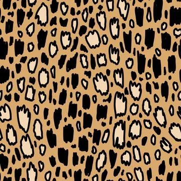 Vector seamless pattern. Repeatable texture with hand drawn wavy strokes. Art 스톡 일러스트