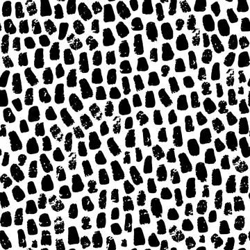 Vector seamless pattern. Repeatable texture with hand drawn small strokes. Ar Illustrazione stock