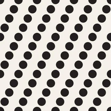 Vector seamless pattern. Repeating abstract geometric elements. Stylish monoc Illustrazione stock