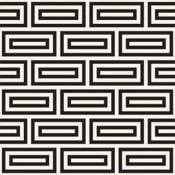 Vector seamless pattern. Repeating geometric shapes. Simple lattice lines Illustrazione stock