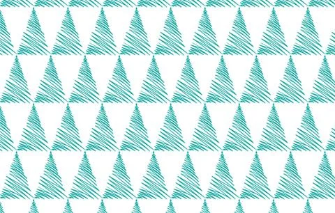 Vector seamless pattern. Repeating geometric tiles with dotted triangles. 스톡 일러스트