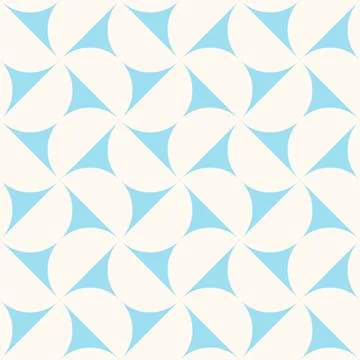 Vector seamless pattern. Repeating geometric elements. Abstract simple backgr Stock Illustration