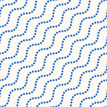 Vector seamless pattern. Repeating geometric elements. Abstract simple backgr Stock Illustration