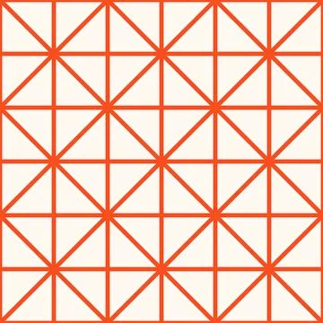 Vector seamless pattern. Repeating geometric elements. Abstract simple backgr Stock Illustration