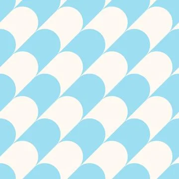 Vector seamless pattern. Repeating geometric elements. Abstract simple backgr Illustrazione stock