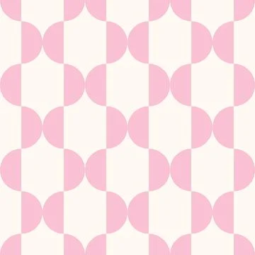 Vector seamless pattern. Repeating geometric elements. Abstract simple backgr Stock Illustration