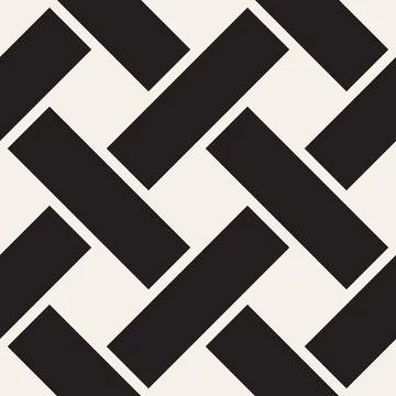 Vector seamless pattern. Repeating geometric interlocking lines. Abstract lat Stock Illustration