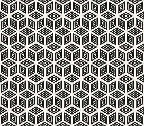 Vector seamless pattern. Repeating geometric rhombus lines. Abstract lattice  스톡 일러스트