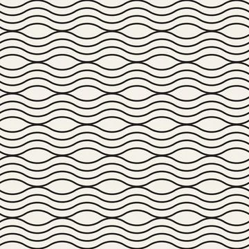 Vector seamless pattern. Repeating geometric elements. Stylish monochrome b.. 스톡 일러스트