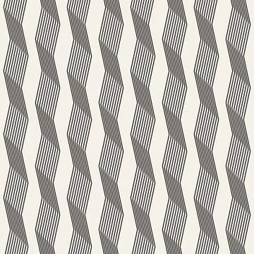 Vector seamless pattern. Repeating geometric abstract elements. Stylish monoc 库存插图
