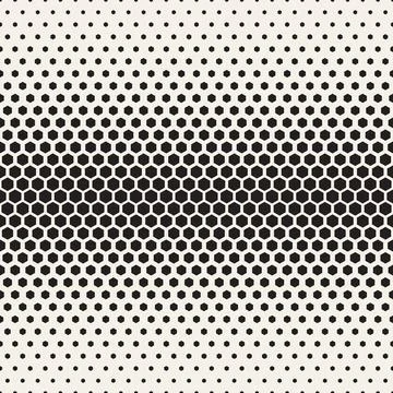 Vector seamless pattern. Repeating geometric abstract elements. Stylish monoc Stockillustratie