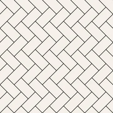 Vector seamless pattern. Repeating geometric elements. Stylish monochrome b.. Stock Illustration
