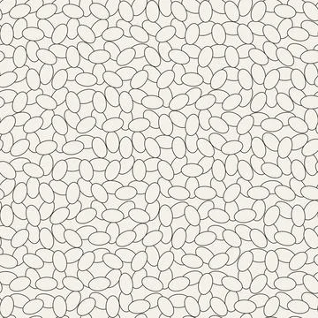 Vector seamless pattern. Repeating geometric abstract elements. Stylish monoc 库存插图