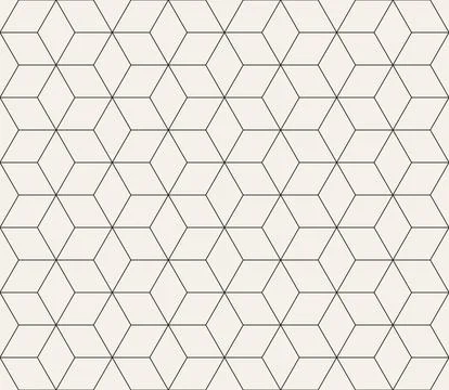 Vector seamless pattern. Repeating geometric abstract elements. Stylish monoc 库存插图
