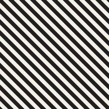 Vector seamless pattern. Repeating geometric abstract elements. Stylish monoc Illustrazione stock