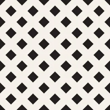 Vector seamless pattern. Repeating geometric abstract elements. Stylish monoc 库存插图