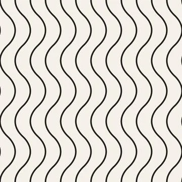 Vector seamless pattern. Repeating geometric abstract elements. Stylish monoc 스톡 일러스트