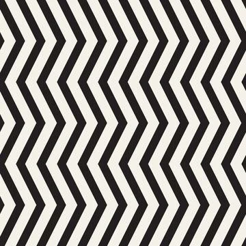 Vector seamless pattern. Repeating geometric abstract elements. Stylish monoc 库存插图