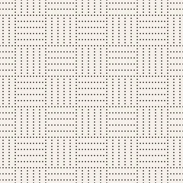 Vector seamless pattern. Repeating geometric elements. Stylish monochrome b.. Illustrazione stock