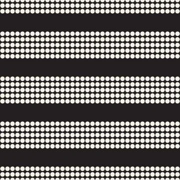 Vector seamless pattern. Repeating geometric abstract elements. Stylish monoc Stock Illustration