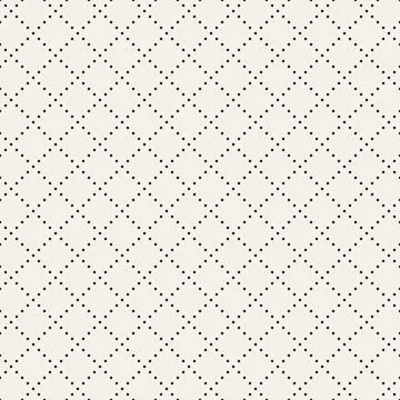 Vector seamless pattern. Repeating geometric abstract elements. Stylish monoc Illustrazione stock