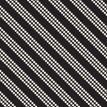 Vector seamless pattern. Repeating geometric abstract elements. Stylish monoc Illustrazione stock