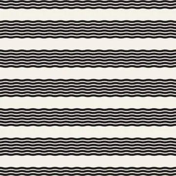 Vector seamless pattern. Repeating geometric abstract elements. Stylish monoc 스톡 일러스트