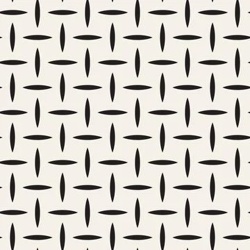 Vector seamless pattern. Repeating geometric abstract elements. Stylish monoc Stockillustratie