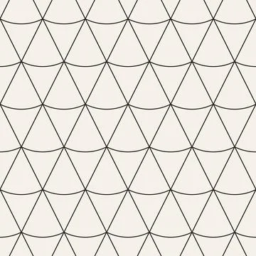 Vector seamless pattern. Repeating geometric abstract elements. Stylish monoc 库存插图