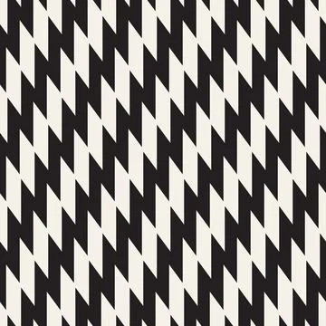 Vector seamless pattern. Repeating geometric abstract elements. Stylish monoc 스톡 일러스트