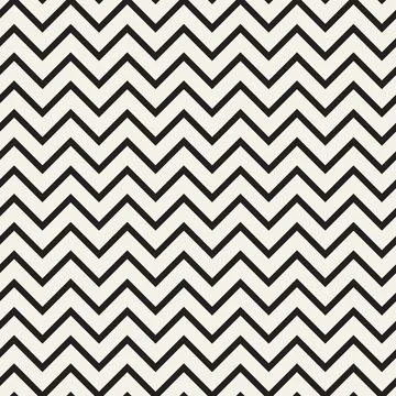Vector seamless pattern. Repeating geometric abstract elements. Stylish monoc Illustrazione stock