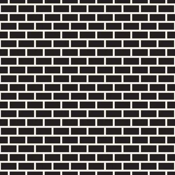 Vector seamless pattern. Repeating geometric abstract elements. Stylish monoc Stock Illustration