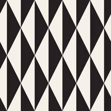 Vector seamless pattern. Repeating geometric abstract elements. Stylish monoc 库存插图