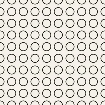Vector seamless pattern. Repeating geometric abstract elements. Stylish monoc Stock Illustration