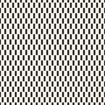 Vector seamless pattern. Repeating geometric abstract elements. Stylish monoc Stock Illustration