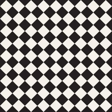 Vector seamless pattern. Repeating geometric abstract elements. Stylish monoc 스톡 일러스트