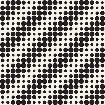 Vector seamless pattern. Repeating geometric abstract elements. Stylish monoc 스톡 일러스트