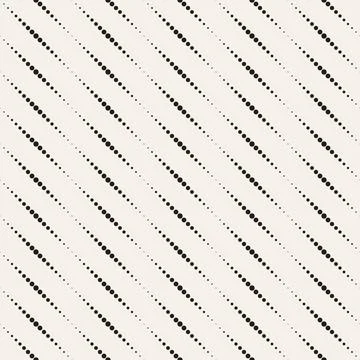 Vector seamless pattern. Repeating geometric elements. Stylish monochrome b.. Stock Illustration