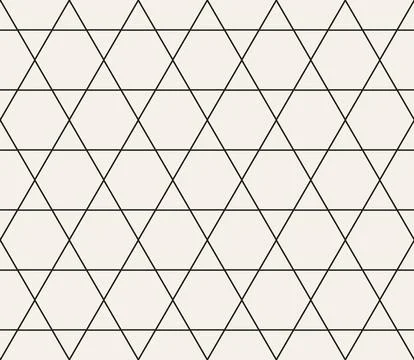 Vector seamless pattern. Repeating geometric abstract elements. Stylish monoc 스톡 일러스트