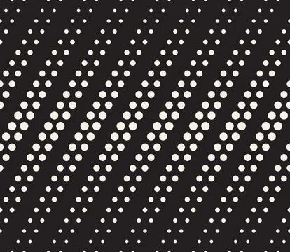 Vector seamless pattern. Repeating geometric abstract elements. Stylish monoc 스톡 일러스트