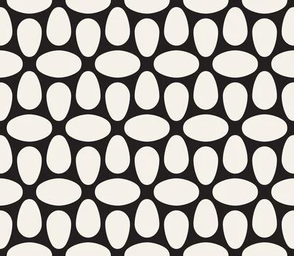 Vector seamless pattern. Repeating geometric abstract elements. Stylish monoc 库存插图