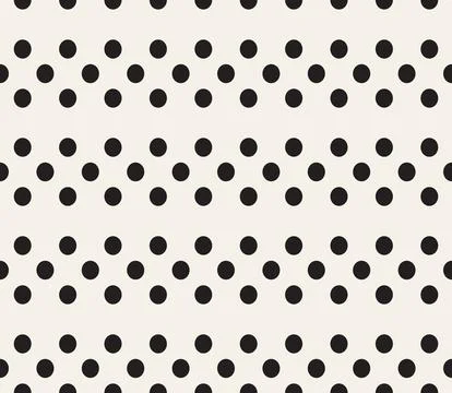 Vector seamless pattern. Repeating geometric abstract elements. Stylish monoc Illustrazione stock