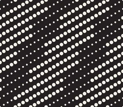 Vector seamless pattern. Repeating geometric abstract elements. Stylish monoc 库存插图