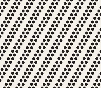 Vector seamless pattern. Repeating geometric elements. Stylish monochrome b.. Stockillustratie