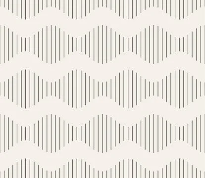Vector seamless pattern. Repeating geometric elements. Stylish monochrome b.. 库存插图