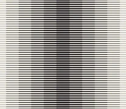 Vector seamless pattern. Repeating geometric abstract elements. Stylish monoc Stock Illustration